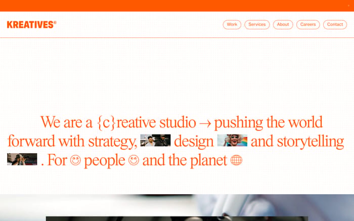 Kreatives website preview