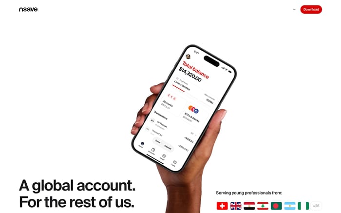 Nsave website preview