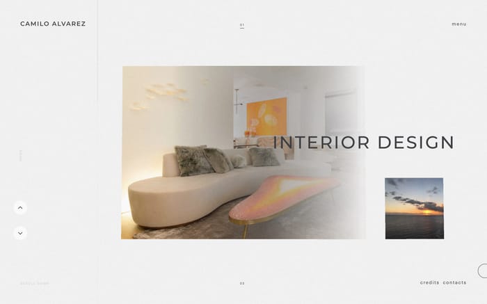 Camilo Alvarez website preview