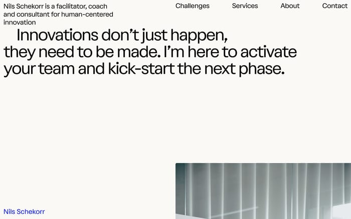 Nils Schekorr website preview