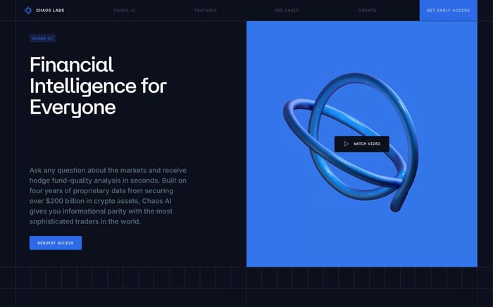 Chaos Labs website preview
