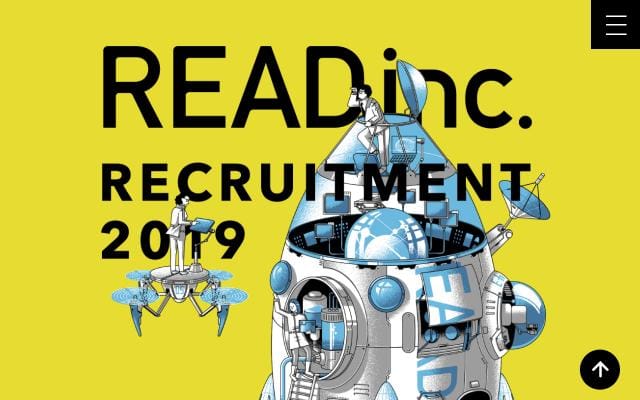Readinc website preview