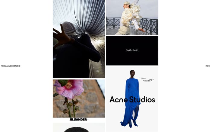 Thomas Lohr Studio website preview