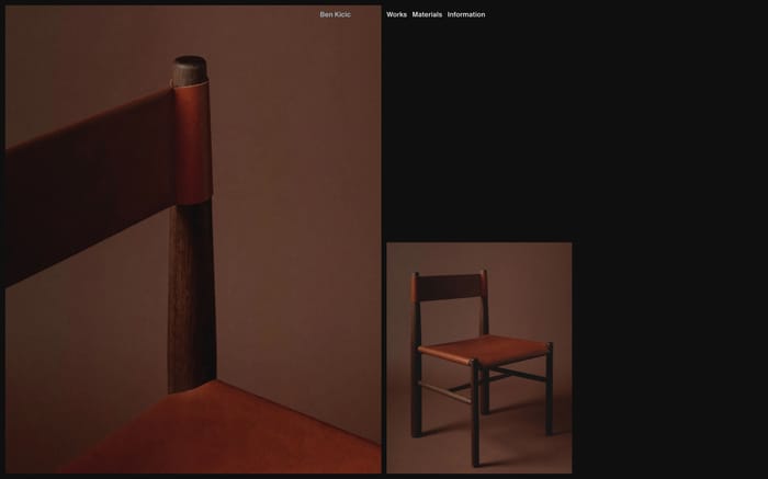 Ben Kicic website preview