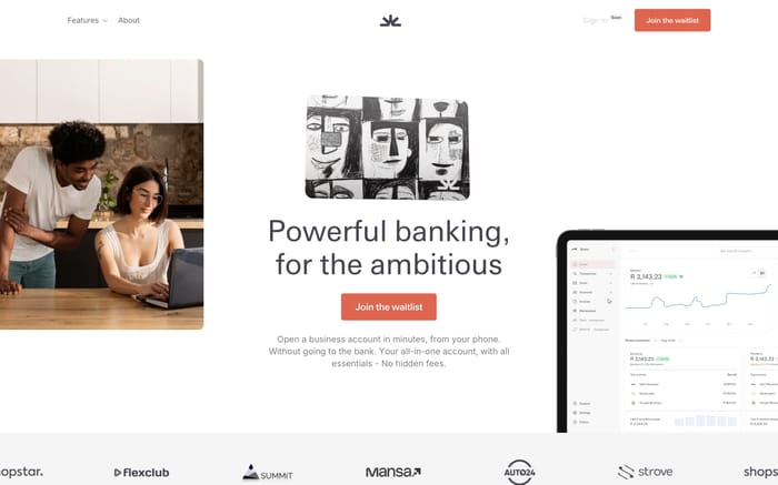Zazu website preview