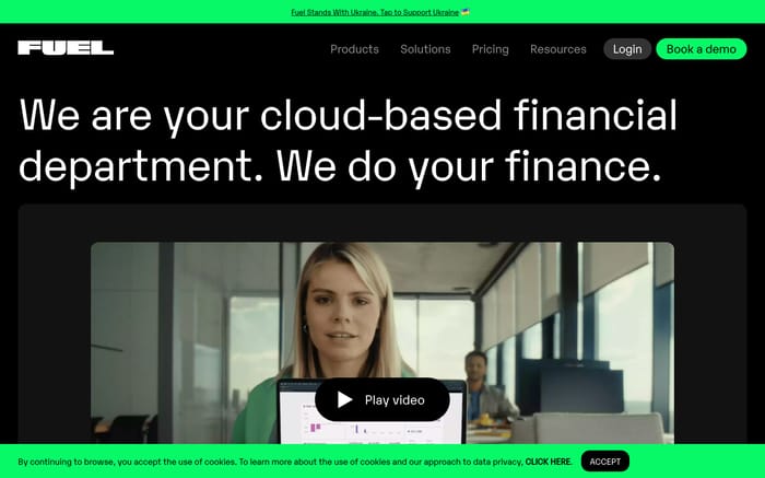 Fuel website preview