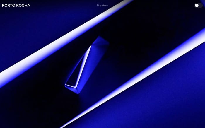 Five years — Porto Rocha website preview