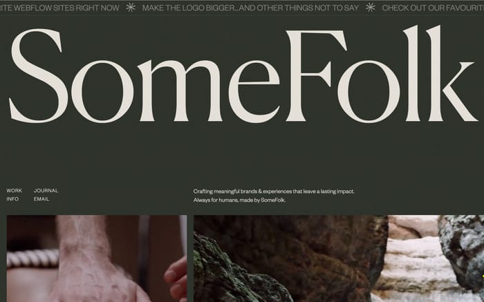 SomeFolk website preview
