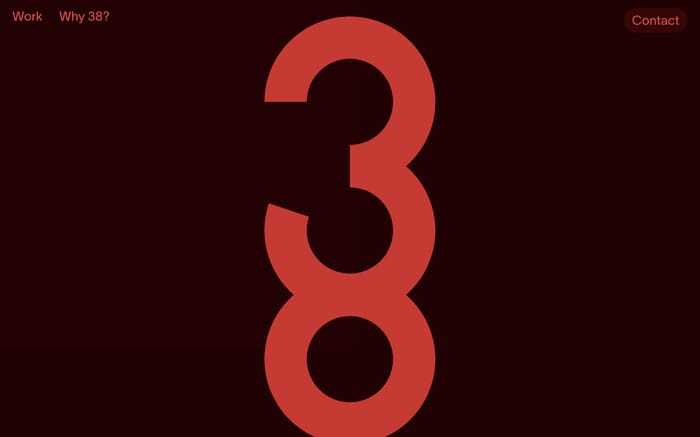 Studio 38 website preview