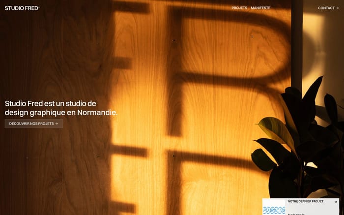 Studio Fred website preview