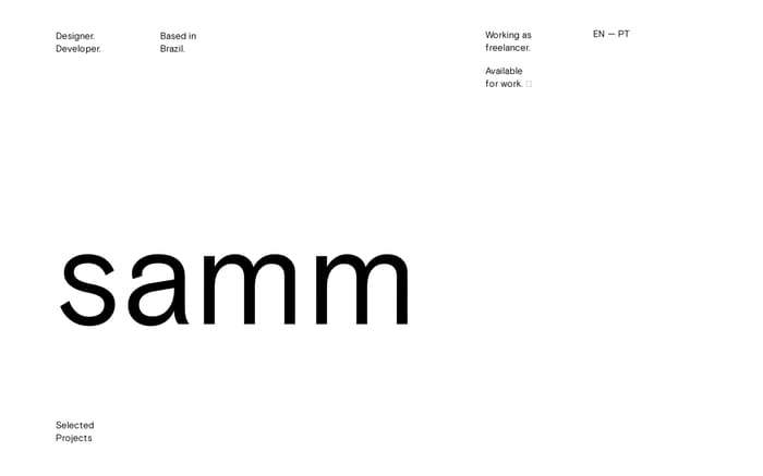 Sam Marxz website preview