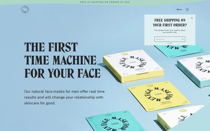 Hetime website preview