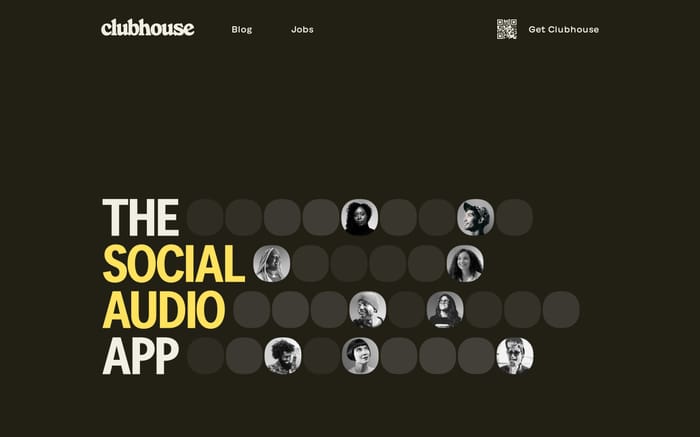 Clubhouse website preview