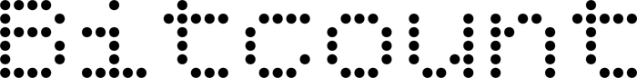 Bitcount font preview