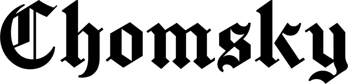 Chomsky font preview