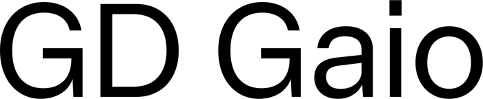 GD Gaio font preview