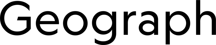 Geograph font preview