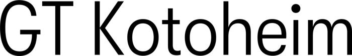 GT Kotoheim font preview