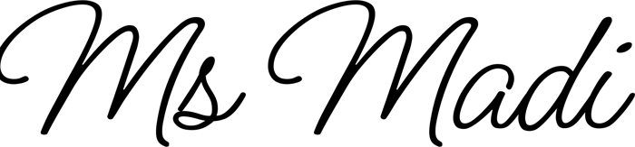 Ms Madi font preview
