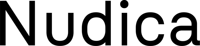 Nudica font preview