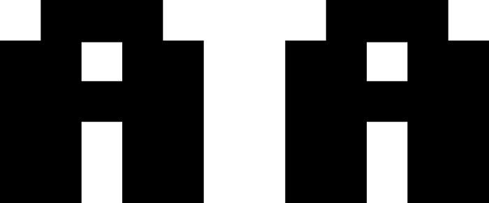 Silkscreen font preview