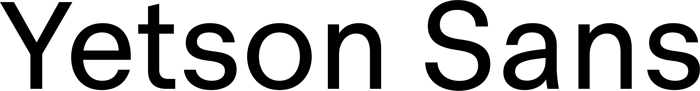 Yetson Sans font preview