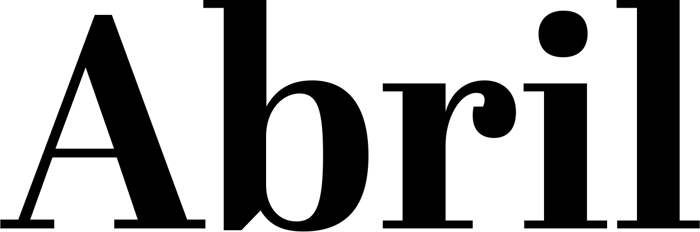 Abril font preview