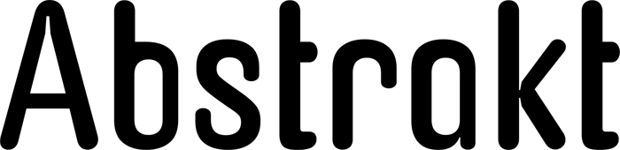 Abstrakt font preview