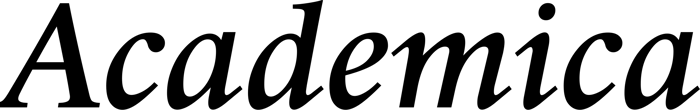 Academica font preview