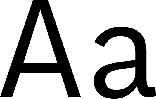 Aften screen font preview
