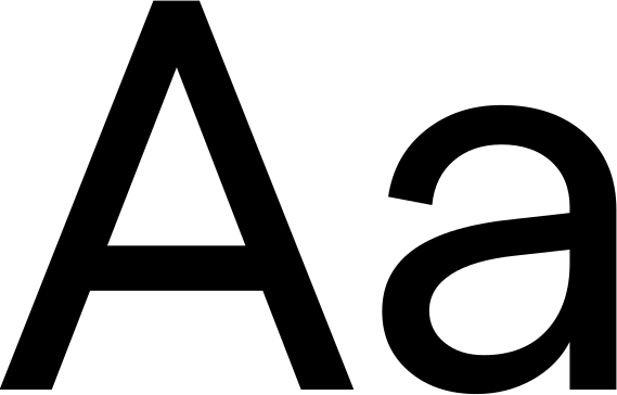 AG Book font preview