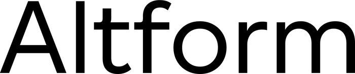 Altform font preview