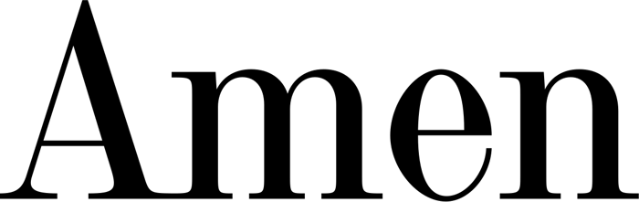 Amen font preview