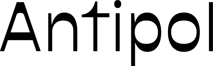 Antipol font preview