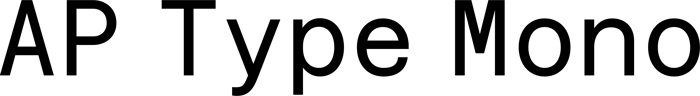 AP Type Mono font preview