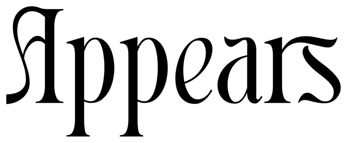 Appears font preview