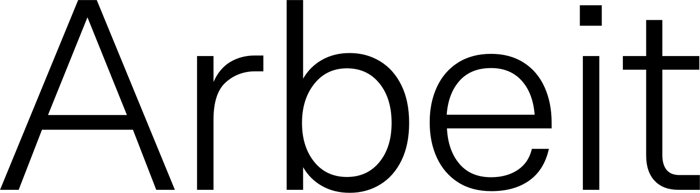 Arbeit font preview