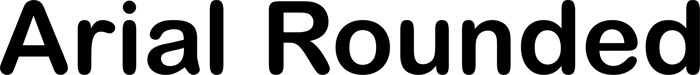 Arial Rounded font preview