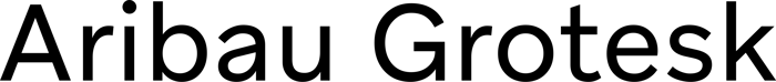 Aribau Grotesk font preview