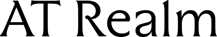 AT Realm font preview