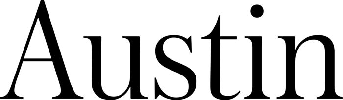 Austin font preview