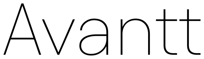 Avantt font preview