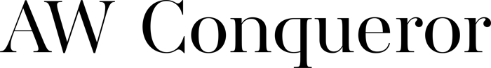 AW Conqueror font preview