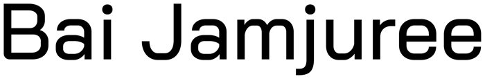Bai Jamjuree font preview