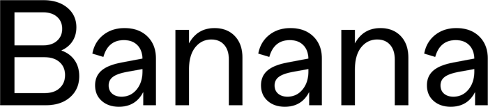 Banana font preview