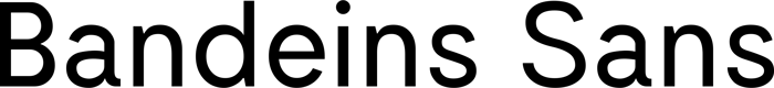 Bandeins Sans font preview
