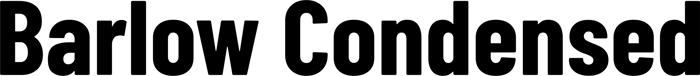 Barlow Condensed font preview