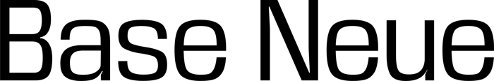 Base Neue font preview
