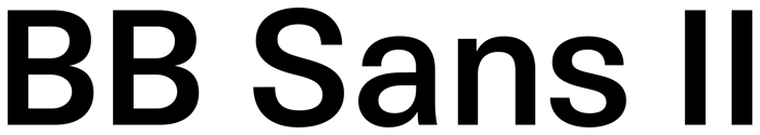 BB Sans II font preview