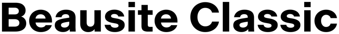 Beausite Classic font preview